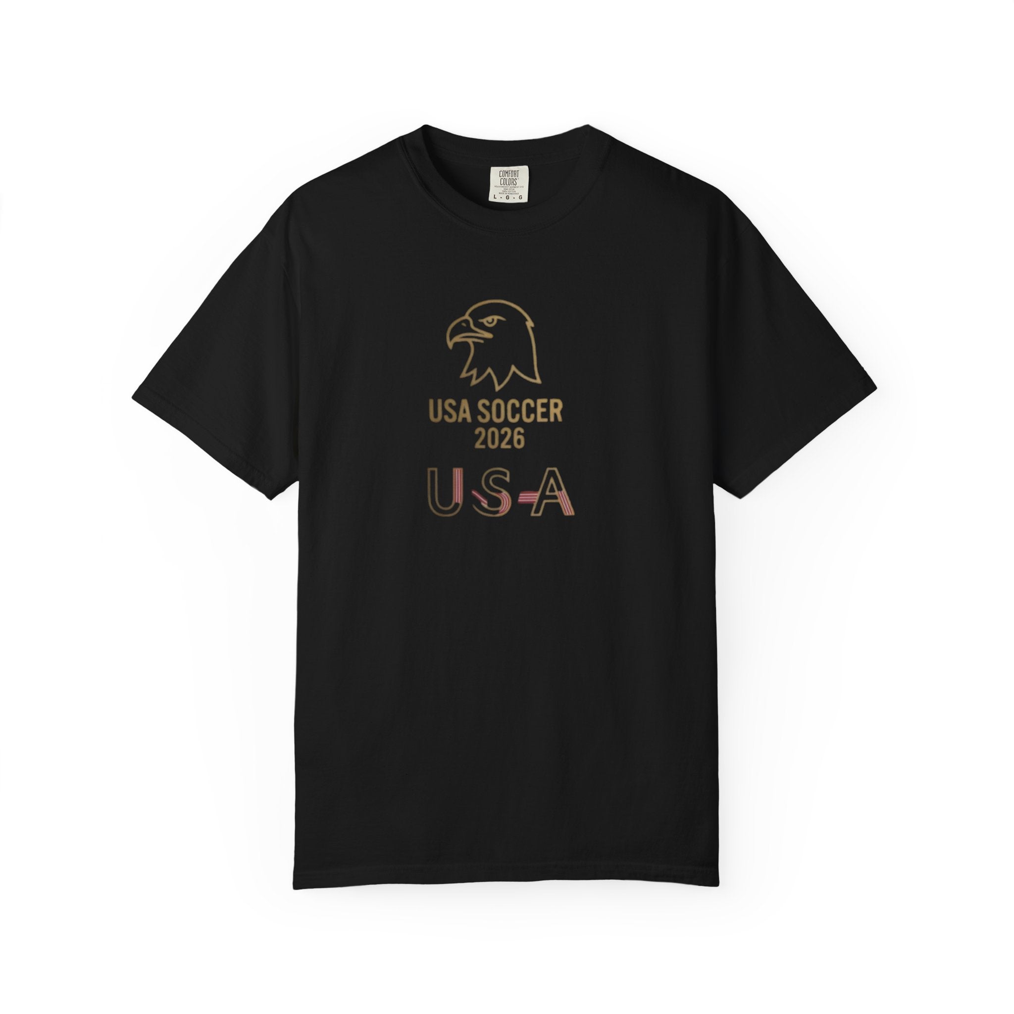 USA Soccer 2026 T-Shirt — Eagle Crest USA Soccer Fan Tee