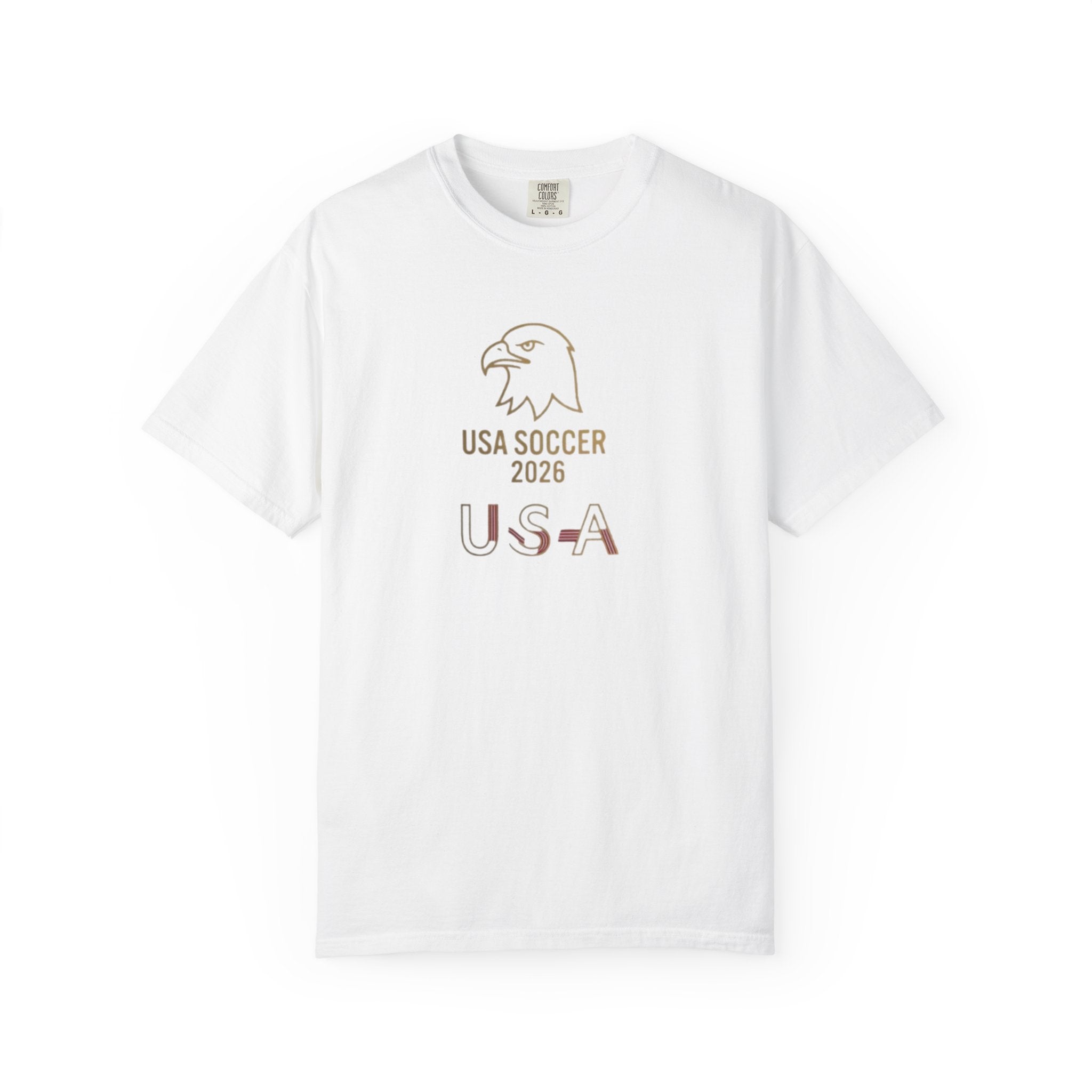 USA Soccer 2026 T-Shirt — Eagle Crest USA Soccer Fan Tee