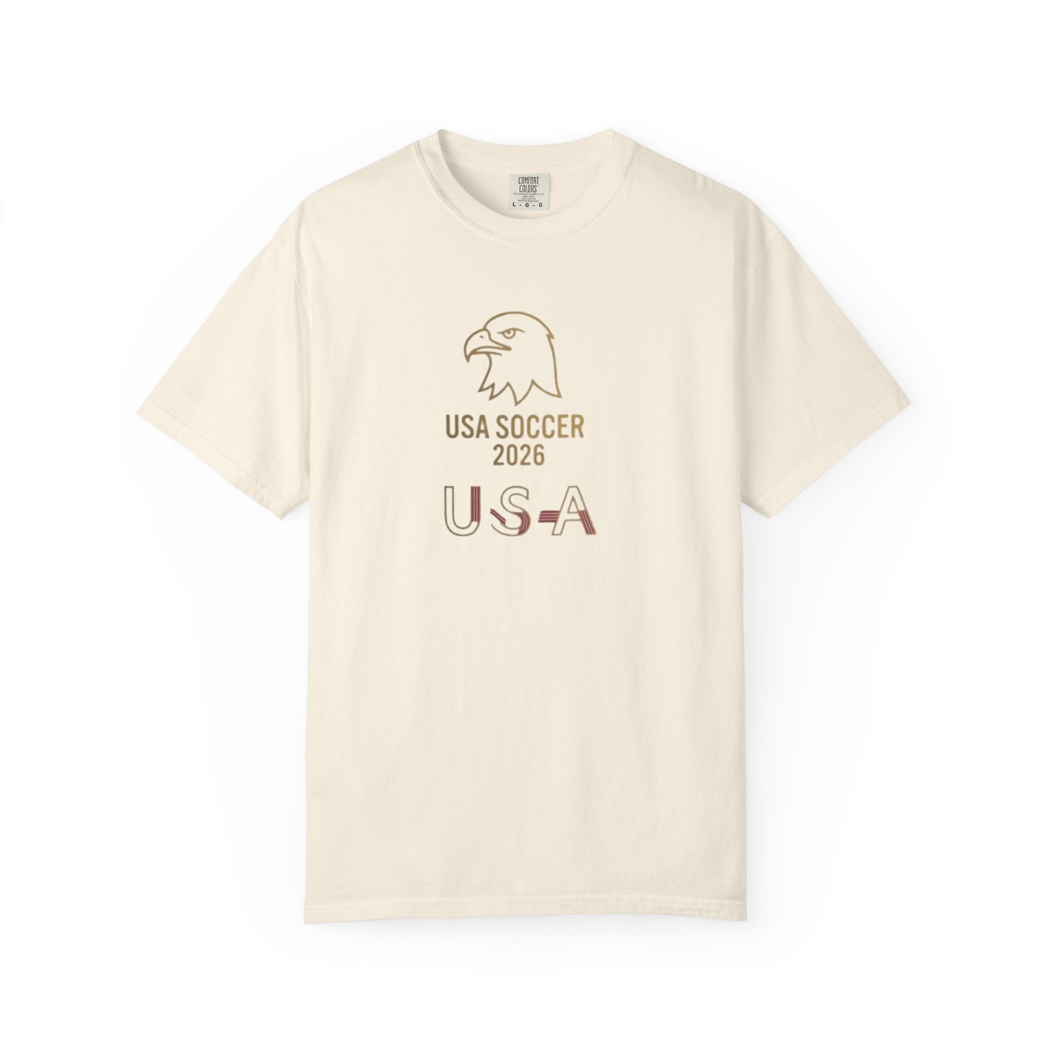 USA Soccer 2026 T-Shirt — Eagle Crest USA Soccer Fan Tee