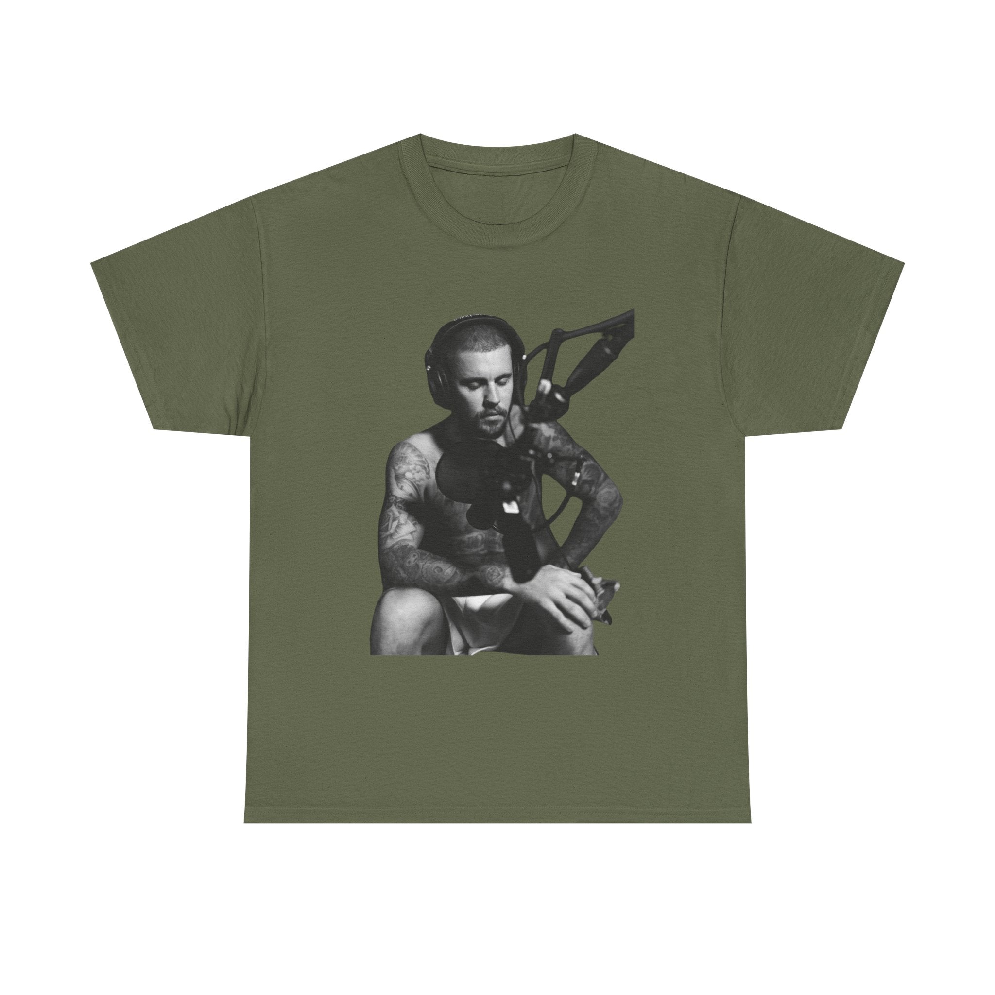 Spoken Aura— Vintage Podcast Host Graphic Shirt