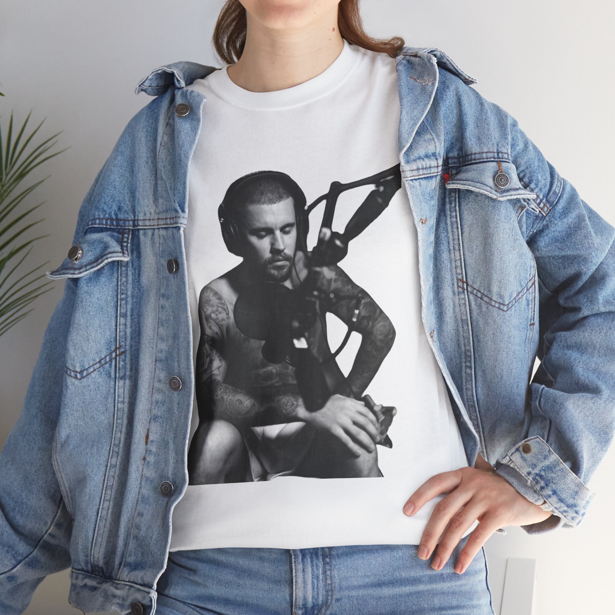 Spoken Aura— Vintage Podcast Host Graphic Shirt